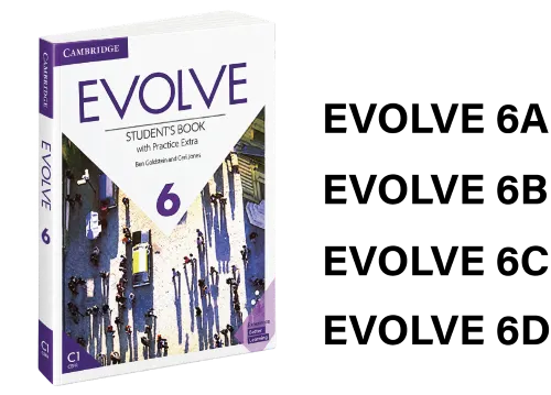 کتاب EVOLVE 6 — ترم‌های 6A تا 6D